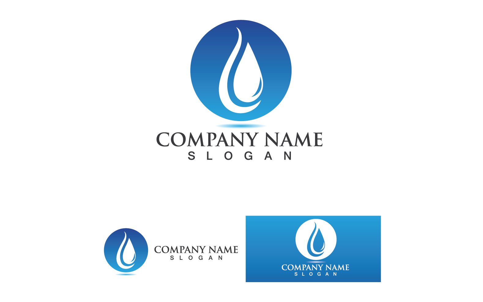 Kit Graphique #311836 Blue Business Divers Modles Web - Logo template Preview