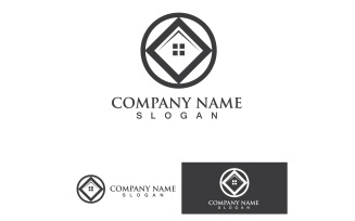 Real Estate home , Property and Construction Logo design 3