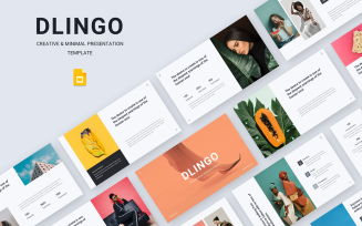 Dlingo - Creative & Minimal Google Slide Template