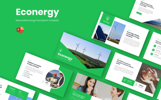 Econergy - Rennewable Energy Powerpoint Template