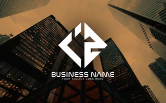 Professional IZ Letter Logo Design For Your Business - Brand Identity