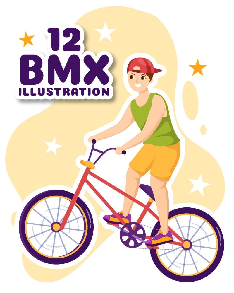 Template #312288 Bmx Bike Webdesign Template - Logo template Preview