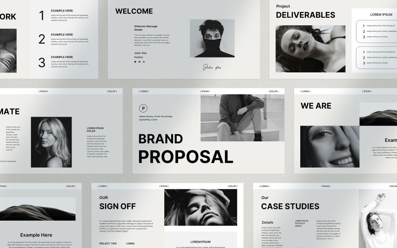 Brand Proposal Powerpoint Template PowerPoint Template