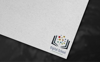 Digital School Logo Technical Design College