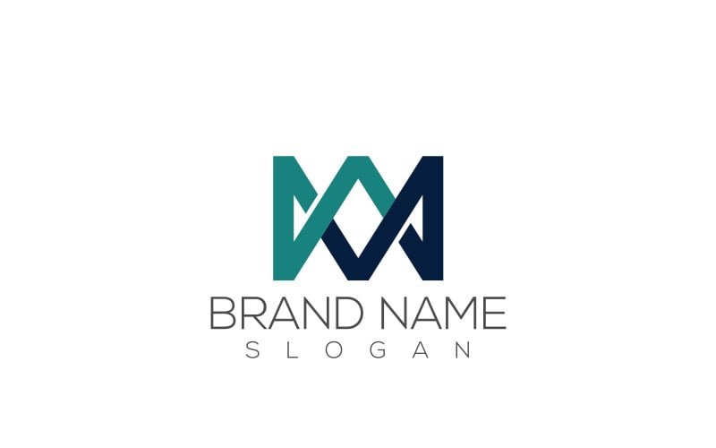 Mw Logo | Initial Letter Mw Or Wm Logo Design Logo Template