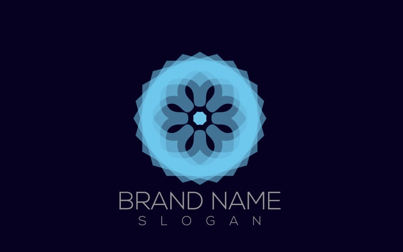 Premium Luxury Mandala Design Logo Template