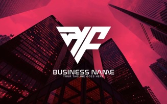Professional KF Letter Logo Design For Your Business - Brand Identity