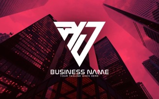 Professional KJ Letter Logo Design For Your Business - Brand Identity