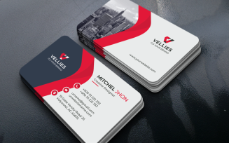 Business Card Templates Corporate Identity Template v160