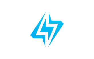 Energy logo icon template vector design V2