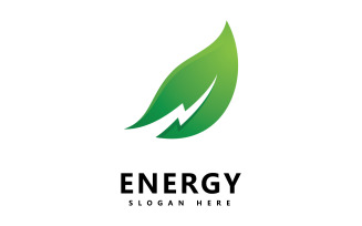 Energy logo icon template vector design V7