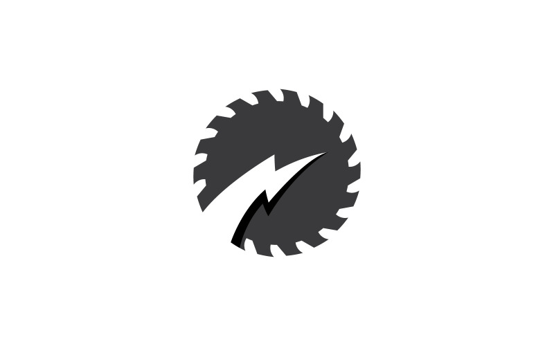 sawmill logo icon illustration vector design V4 Logo Template