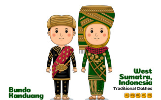 Bundo Kanduang Indonesia Traditional Cloth