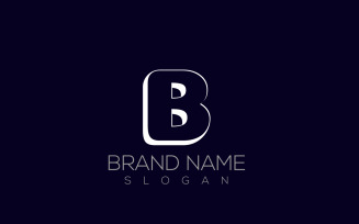 3D B Logo Vector | Premium 3D B Letter Logo Design