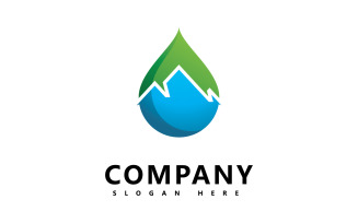 Mountain Logo icon vector Design Template V3