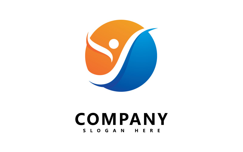 Success people logo icon vector template design V3 Logo Template