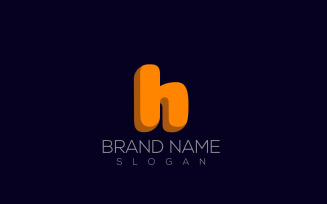 3D H Logo Vector | Premium 3D H Letter Logo Design