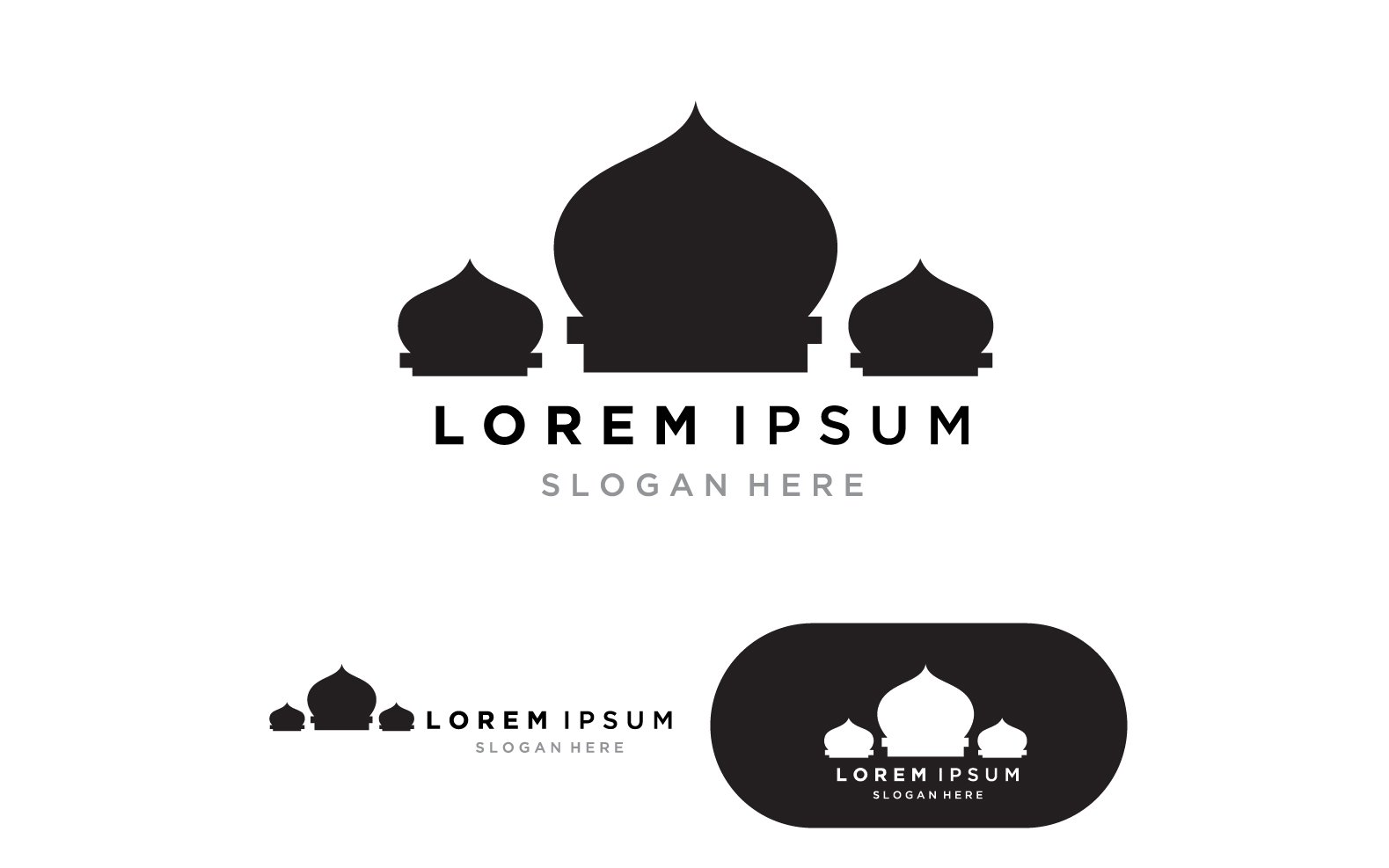 Kit Graphique #312771 Designe Musulman Divers Modles Web - Logo template Preview