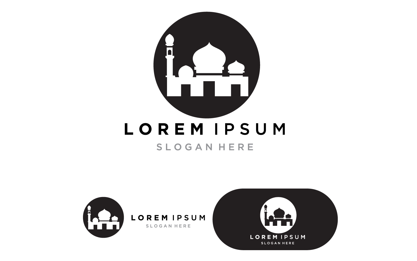 Template #312777 Muslim Religion Webdesign Template - Logo template Preview