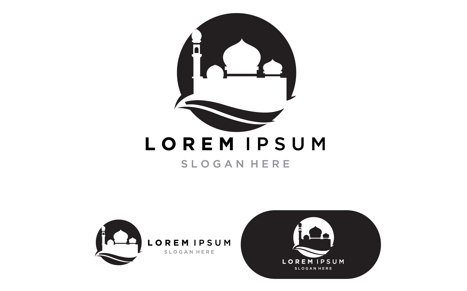 Template #312778 Muslim Religion Webdesign Template - Logo template Preview