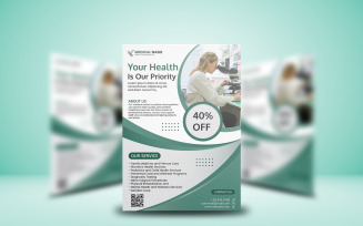 Medical Healthy Flyer Template
