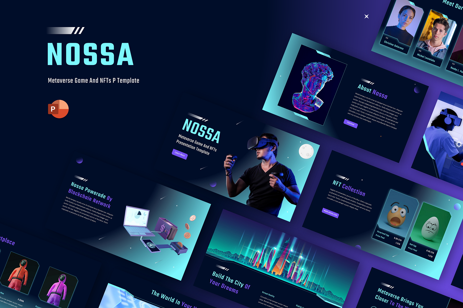 Template #312979 Virtual Reality Webdesign Template - Logo template Preview