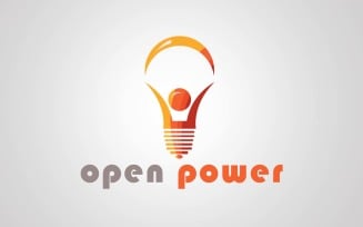 Design Open Power Logo Template