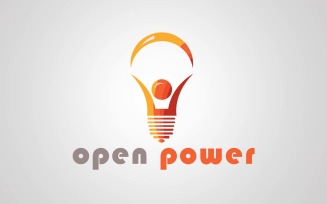 Design Open Power Logo Template