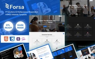 Forsa - IT Solutions & Multi-Purpose Responsive Bootstrap5 Website Template
