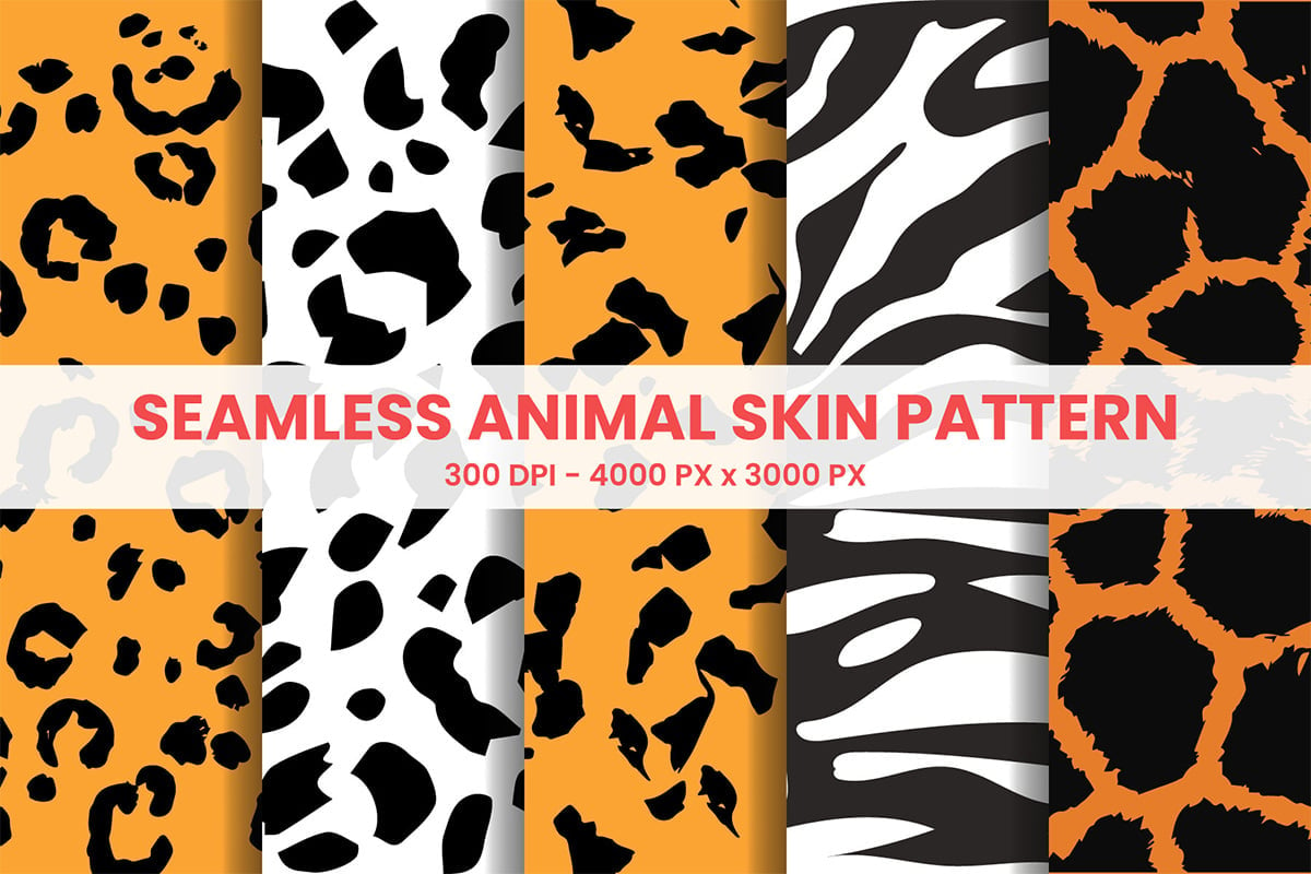 Kit Graphique #313055 Animal Seamless Divers Modles Web - Logo template Preview