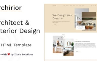 Archirior - Architect & Interior Design HTML Template