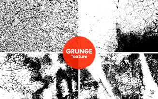 Grunge damaged cracked texture background and paint splatter or film grunge texture