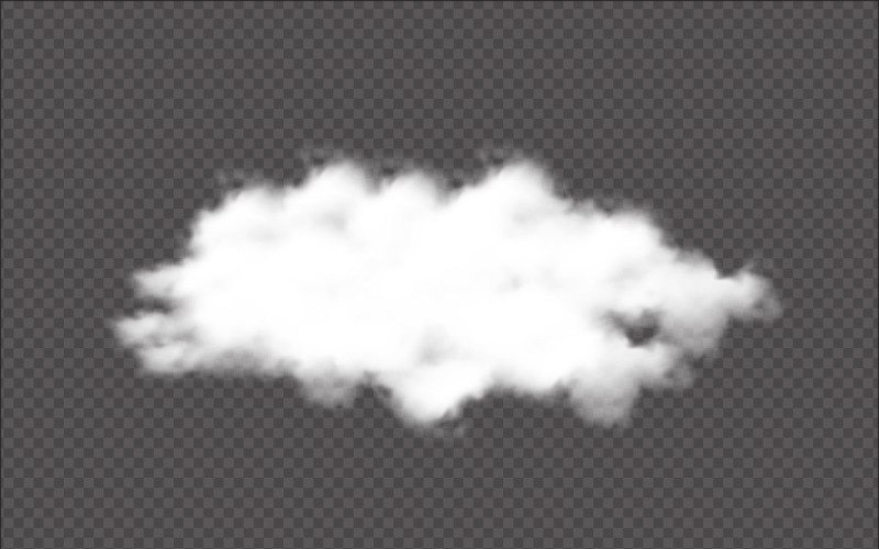 Sky cloud vector for design elements Vector Graphic