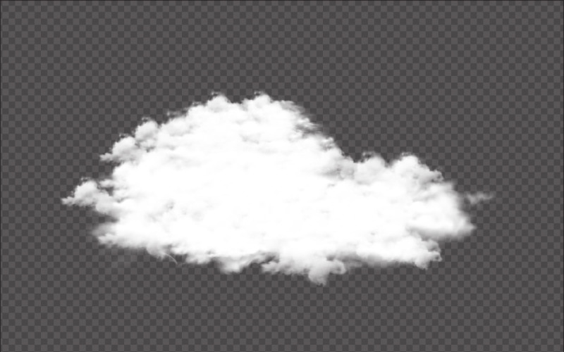 Thick cloud and smoky environment vector Vector Graphic