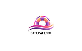 Safe Balance Gradient Logo