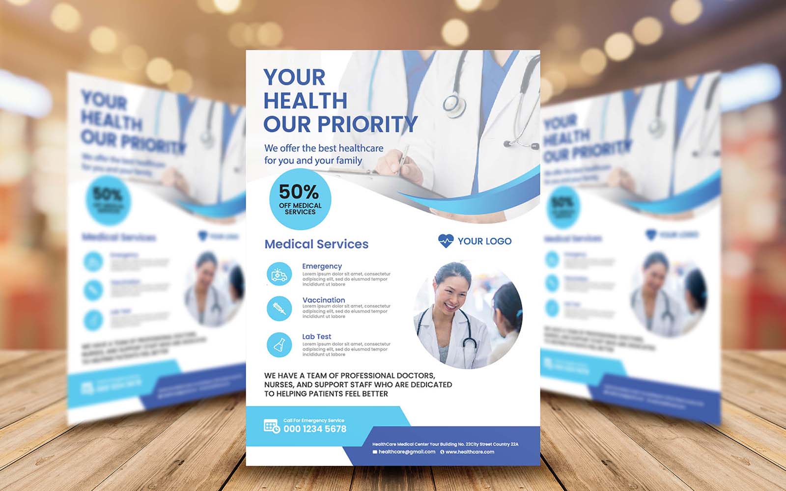 Template #313211 Template Medical Webdesign Template - Logo template Preview