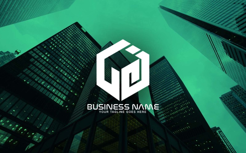 Professional LJ Letter Logo Design For Your Business - Brand Identity Logo Template