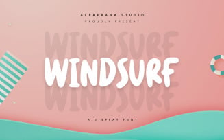 Windsurf - Playful Display Font