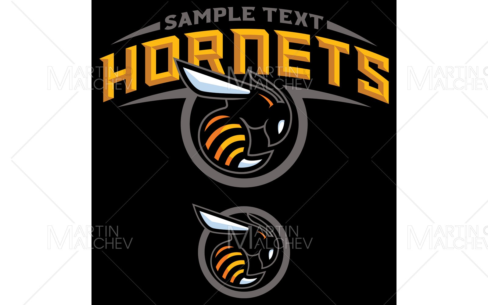 Kit Graphique #313323 Hornet Abeille Divers Modles Web - Logo template Preview