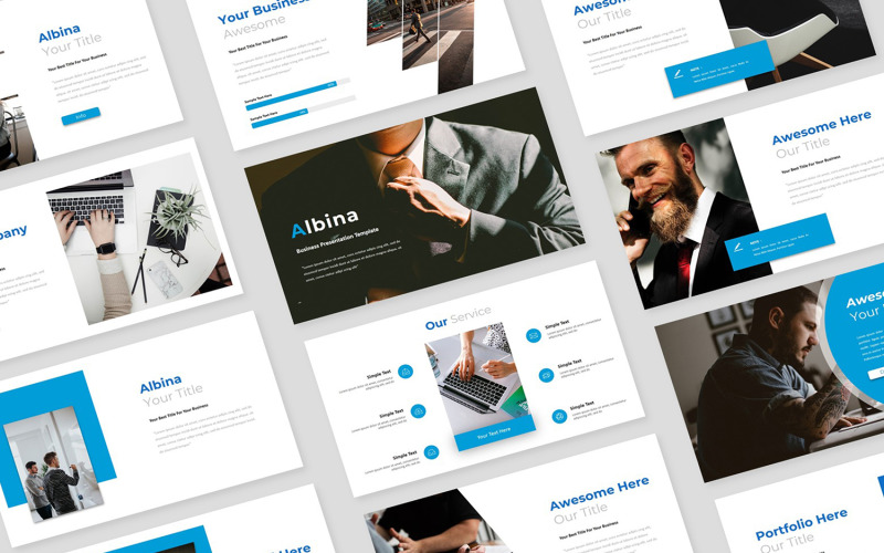 Albina Business PowerPoint PowerPoint Template