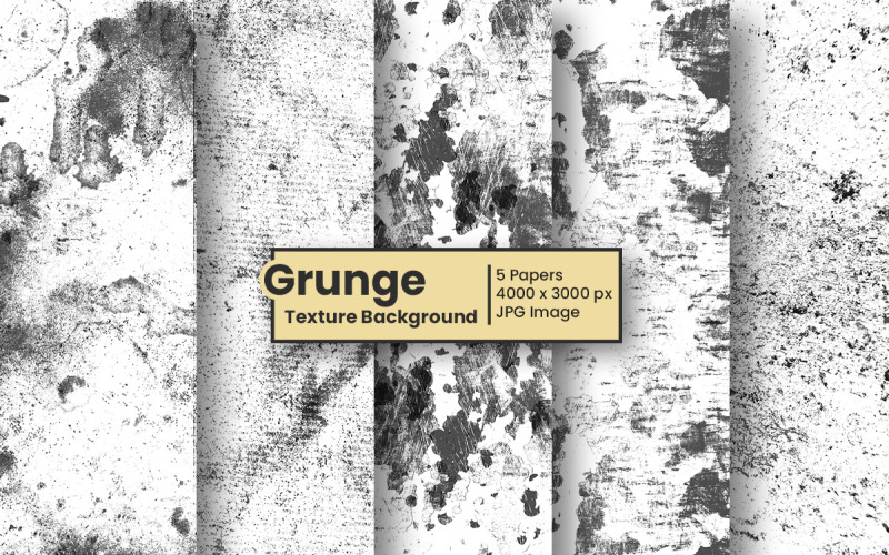 Grunge dirty overlay texture set and Grunge distressed background Background