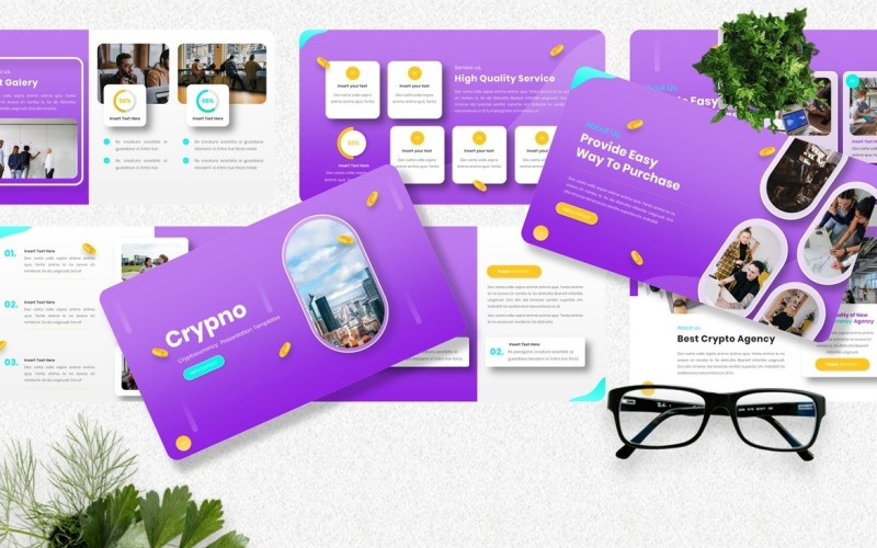 Crypno - Cryptocurrency Keynote Templates
