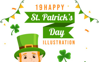 19 Happy St Patricks Day Illustration