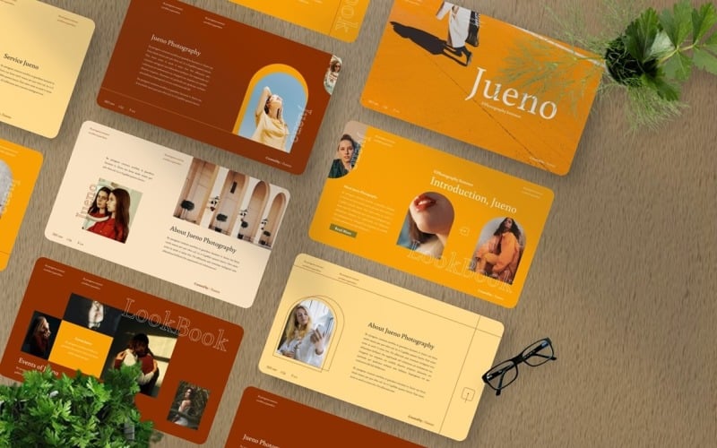 Jueno - Photography Powerpoint Template PowerPoint Template
