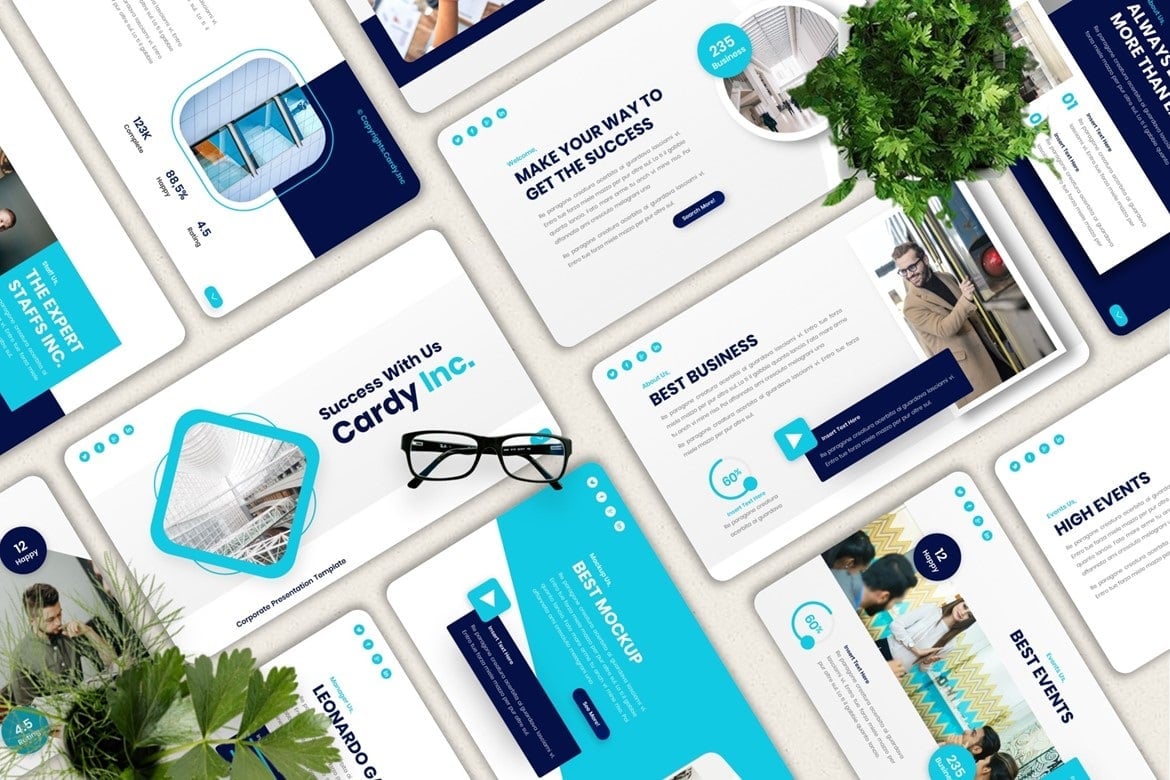 Kit Graphique #313560 Agency Business Divers Modles Web - Logo template Preview