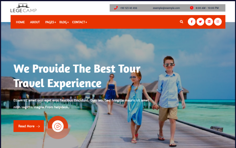 Lahor - Travel & Tourism Elementor Wordpress Theme
