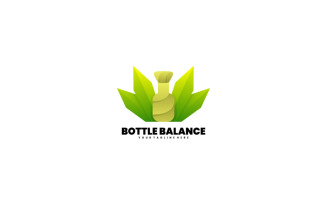 Bottle Balance Gradient Logo