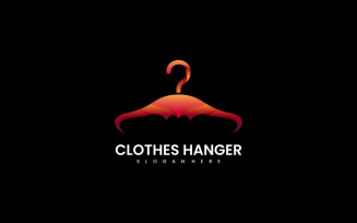 Clothes Hanger Gradient Logo
