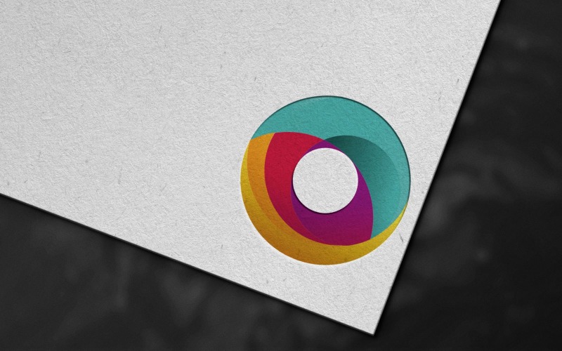 "O" DIGITAL LETTER LOGO TEMPLATE Logo Template