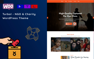 Turbol - NGO & Charity WordPress Theme